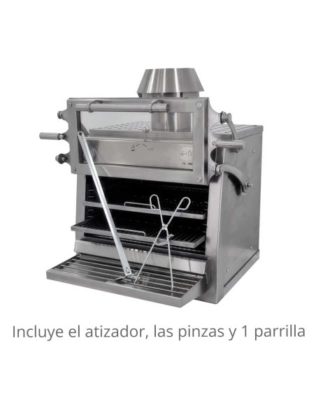 Horno de Brasa Pira 70 Silver ED | Hostelería Negocios