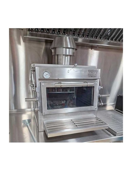 Horno de Brasa Pira 70 Silver ED | Hostelería Negocios