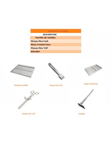 Horno de Brasa Pira 70 Silver ED | Hostelería Negocios