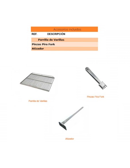 Horno de Brasa Pira 80 Lux AB | Hostelería Negocios