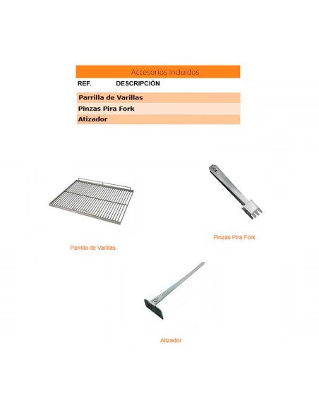 Horno de Brasa Pira 90 Lux AB | Hostelería Negocios