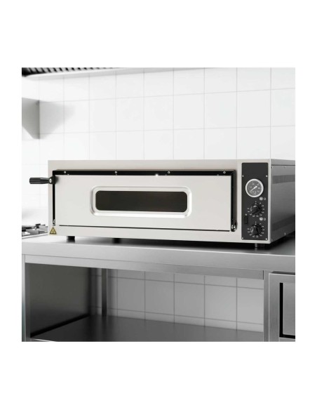 Horno Pizza Eléctrico 4 pizzas 35 cm BASIC4|Hosteleria Negocios