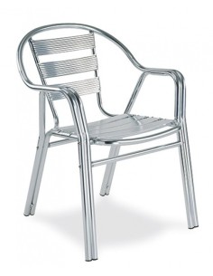 Sillón Exterior M294 Aluminio Anodizado | Hostelería Negocios