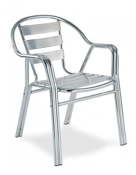 Sillón Exterior M294 Aluminio Anodizado | Hostelería Negocios