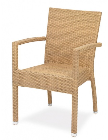 Sillón Exterior M259 Médula Sintética y Aluminio | Hostelería Negocios