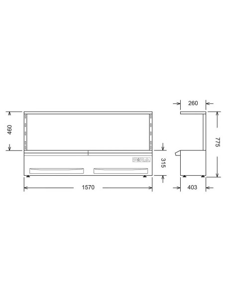 Barbacoa Robata ESP 160 Lux Complet Pira | Hostelería Negocios