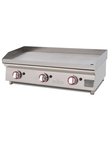 Plancha Gas de Acero Rectificado PGRN ARILEX|Hosteleria Negocios