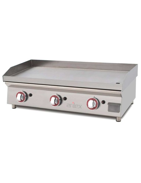 Plancha Gas de Acero Rectificado PGRN ARILEX|Hosteleria Negocios