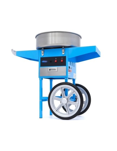 Máquina de Algodón de Azúcar Ø 52 cm con Carrito | Hostelería Negocios