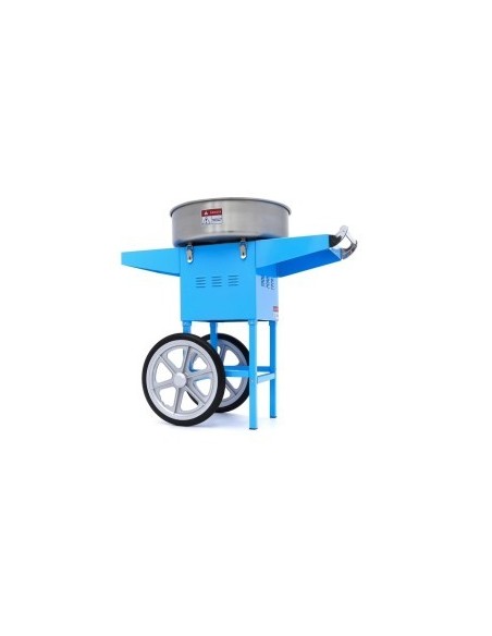 Máquina de Algodón de Azúcar Ø 52 cm con Carrito | Hostelería Negocios
