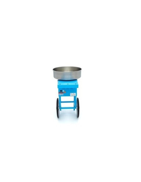 Máquina de Algodón de Azúcar Ø 52 cm con Carrito | Hostelería Negocios