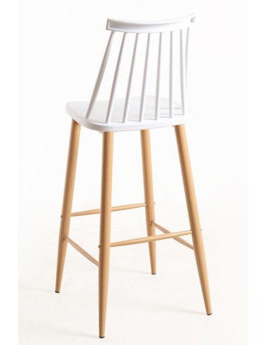 Taburete Vanguardista de Exterior e Interior Apilable | Hostelería Negocios