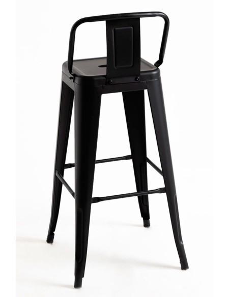 Taburete Industrial de Acero Apilable  Hostelería | Hostelería Negocios