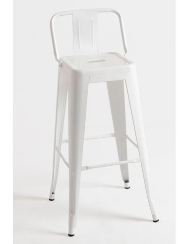 Taburete Industrial de Acero Apilable  Hostelería | Hostelería Negocios