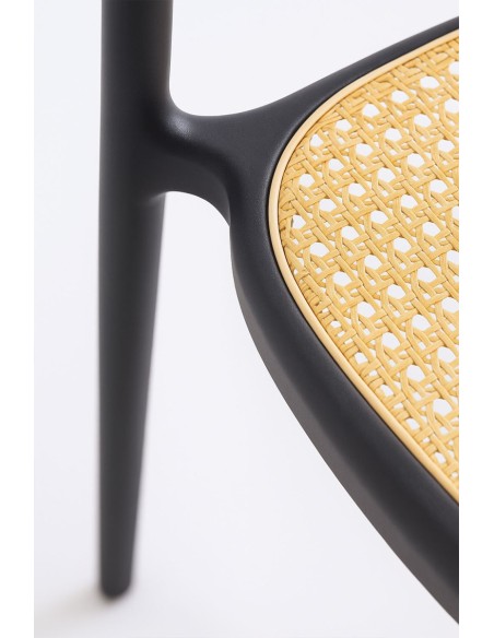 Silla Apilable de Polipropileno para Exterior e Interior | Hostelería Negocios