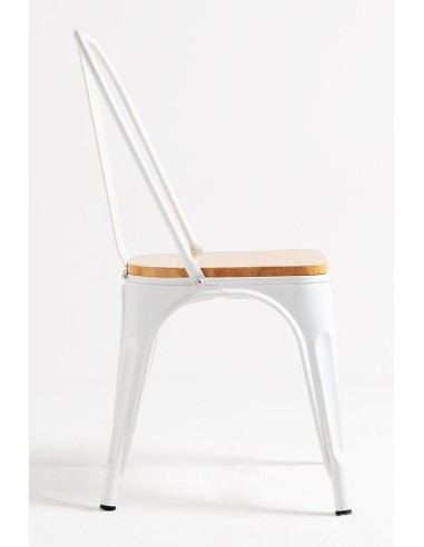 Silla Vintage Asiento Madera Natural|Hosteleria negocios