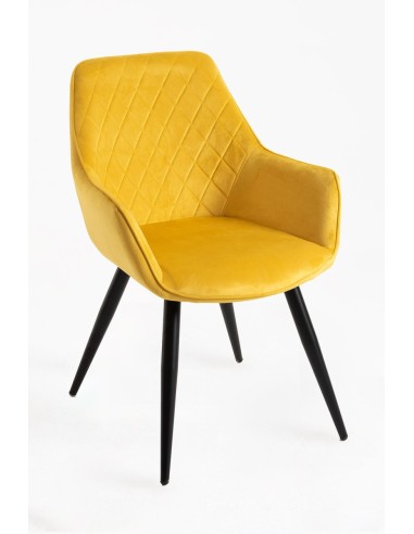 Silla Sertan Terciopelo con Estructura de Acero | Hostelería Negocios