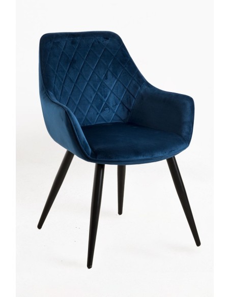 Silla Sertan Terciopelo con Estructura de Acero | Hostelería Negocios