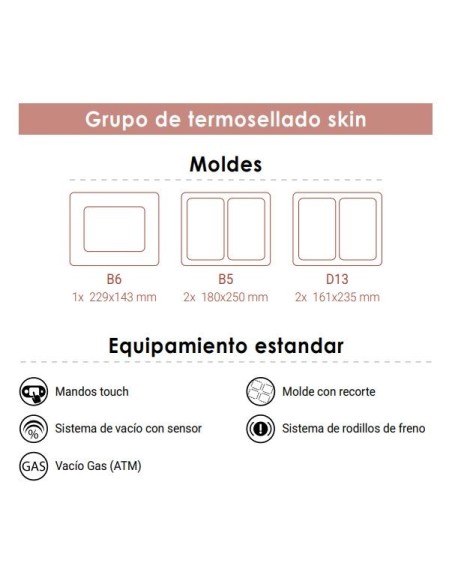 Termoselladora Barquetas ORVED VGP 60 N | Hostelería Negocios