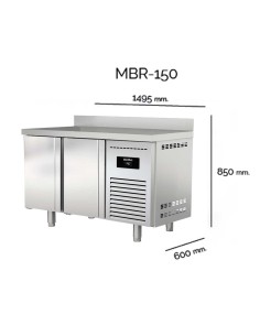 Mesa Refrigerada Radiant MBR Docriluc | Hostelería Negocios 2