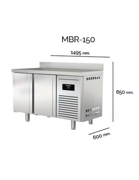 Mesa Refrigerada Radiant MBR Docriluc | Hostelería Negocios