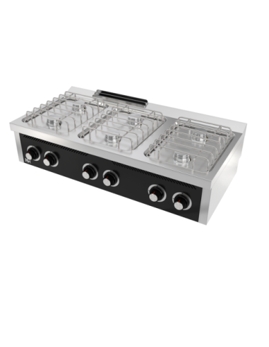 Cocina Gas Serie 600 BASIC Fainca CB6F600S | Hostelería Negocios