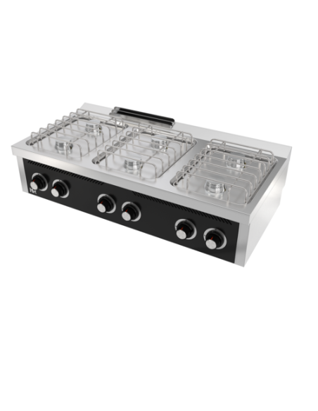 Cocina Gas Serie 600 BASIC Fainca CB6F600S | Hostelería Negocios