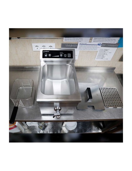 Freidora de Inducción TF-82-I Edenox | Precisión Digital y Ahorro Energético