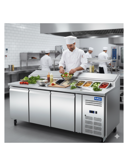 Mesa Preparación Ensaladas SH3000/800 Eutron | Hostelería Negocios