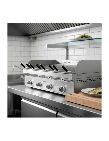 Barbacoa  Gas Piedra Volcanica PBV-120 Mainho|Hoateleria Negocios