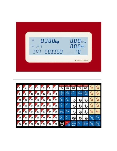 Balanza Doble Cuerpo Epelsa Jupiter 20V10 15 Kg | Hostelería Negocios