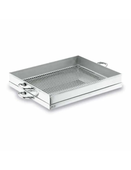 Escurrefritos Rectangular Lacor Acero 18/10 | Hostelería Negocios