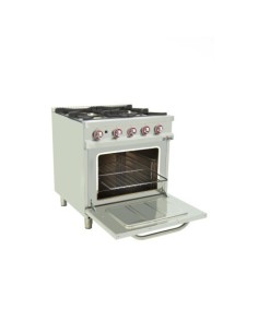 Cocina Gas 4 Fuegos con Horno Arilex EASY 700 80CG70H | Hostelería Negocios 2