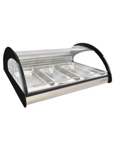 Vitrina Refrigerada PANORAMIC 3GN Pescado GN1/1 | Hostelería Negocios