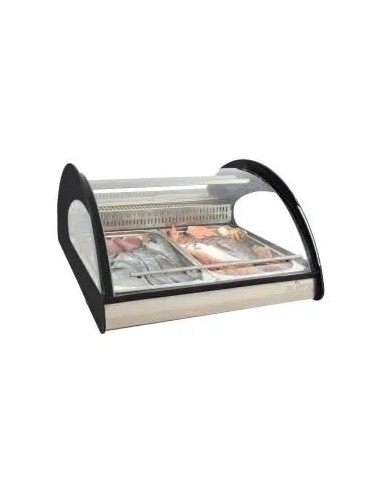 Vitrina Refrigerada PANORAMIC 3GN Pescado GN1/1 | Hostelería Negocios