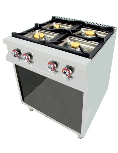 Cocina Gas 4 Fuegos Arilex 80CG70 EASY | Hostelería Negocios