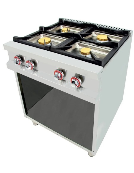 Cocina Gas 4 Fuegos Arilex 80CG70 EASY | Hostelería Negocios