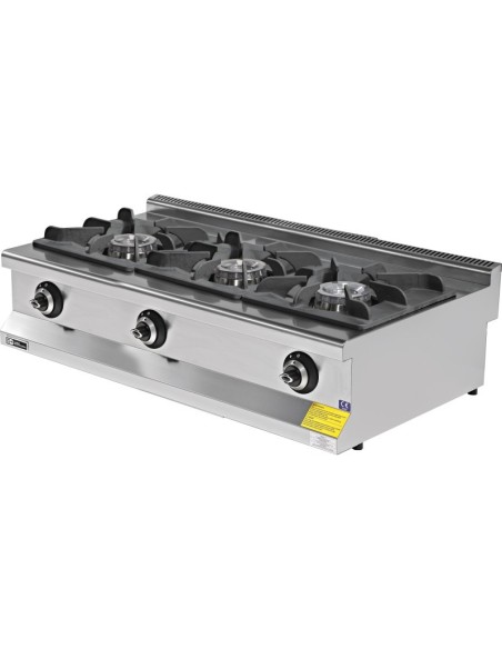 Cocina Gas Sobremesa Clima Hostelería EMP6KG030-O | Hostelería Negocios