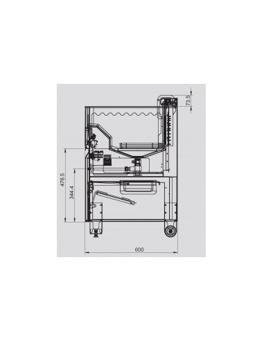 Freidora Eléctrica Valentine Core C2200 14,4 kW | Hostelería Negocios