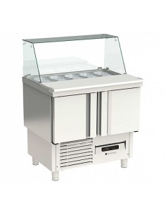 Mesa Kebab Coreco MFK-100 15 GN 1/6 | Hosteleria Negocios