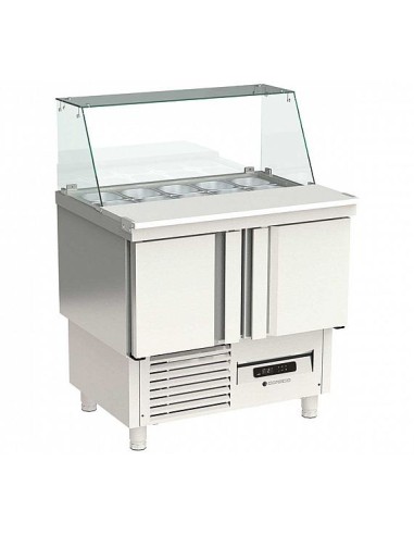 Mesa Kebab Coreco MFK-100 15 GN 1/6 | Hosteleria Negocios