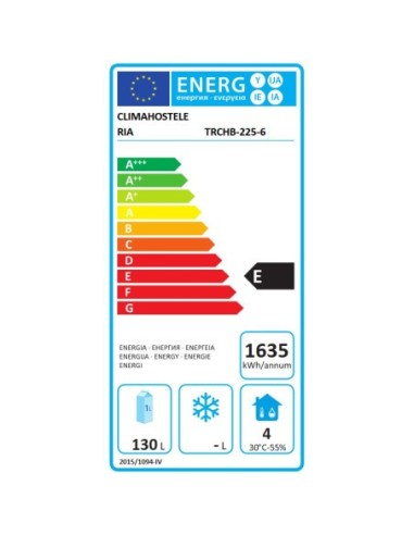 Mesa Baja Refrigerada Fondo 700 TRCHB-225-6|Hosteleria negocios