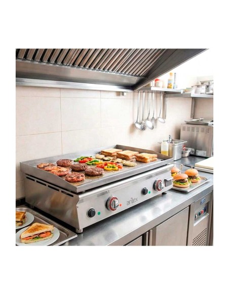 Plancha Eléctrica Acero Laminado PELN Arilex | Hostelería Negocios