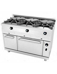 Cocina a Gas Jemi 631 Serie 600 con Horno | Hostelería Negocios