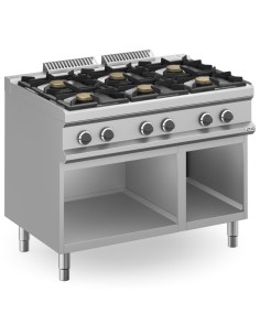 Cocina a Gas MBM MFB711AXL 6 Fuegos 42 kW | Hostelería Negocios