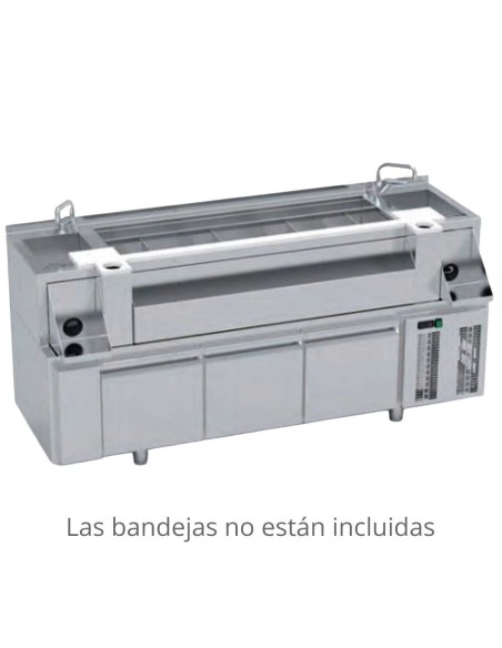 Mesa Fría Coctelería Eratos MCR 200 | Hostelería Negocios