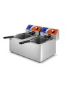 Freidora Eléctrica 8+8 L  EF-8L-2|Hosteleria Negocios