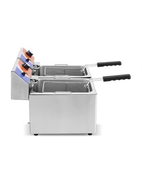 Freidora Eléctrica 8+8 L  EF-8L-2|Hosteleria Negocios