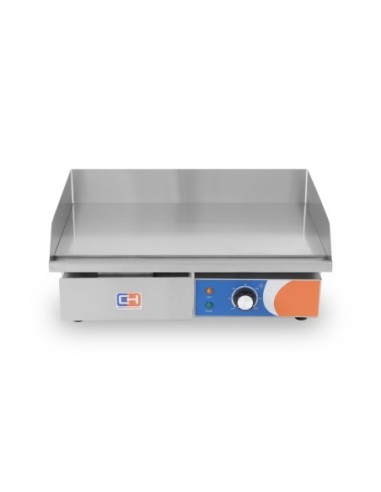 Plancha Eléctrica Cromo Duro Clima EG-818 D 3 kW | Hostelería Negocios