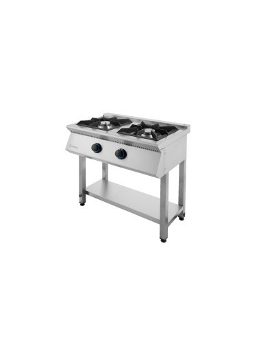 Cocina a Gas Eutron 9341 2 Fuegos con Bancada | Hostelería Negocios